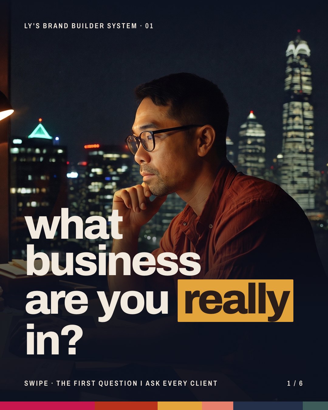 What business are you really in poster